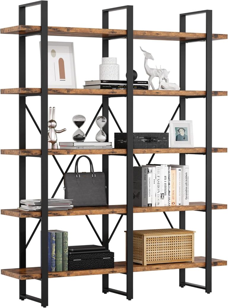 Industrial Bookshelf: 7 Ultimate Steps For An Amazing Home Office In 2026 19 71noJCOoAoL. AC SL1500 Rental Friendly Decor