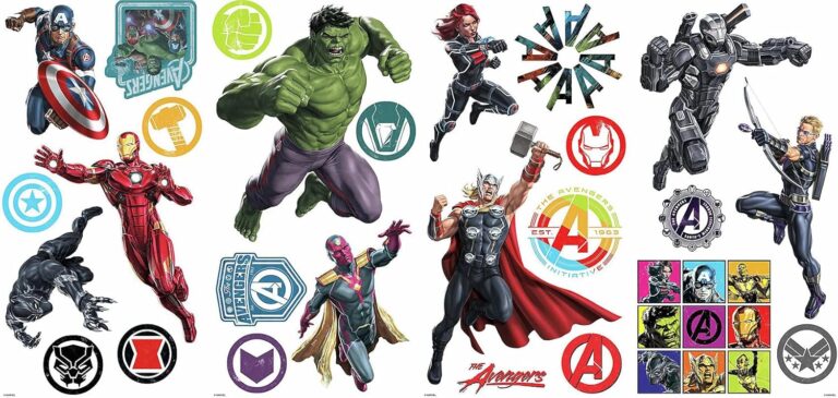 Avengers Decals: 7 Ultimate Steps For Amazing Walls In 2026 13 81WiFTc4AcL. AC SL1500 Rental Friendly Decor
