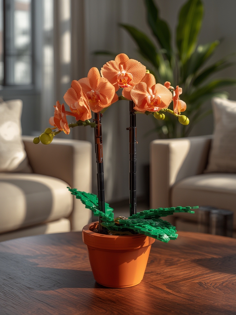 LEGO Orchid in action