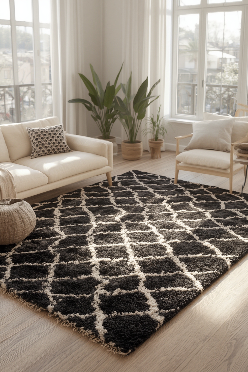 Moroccan rug product view
