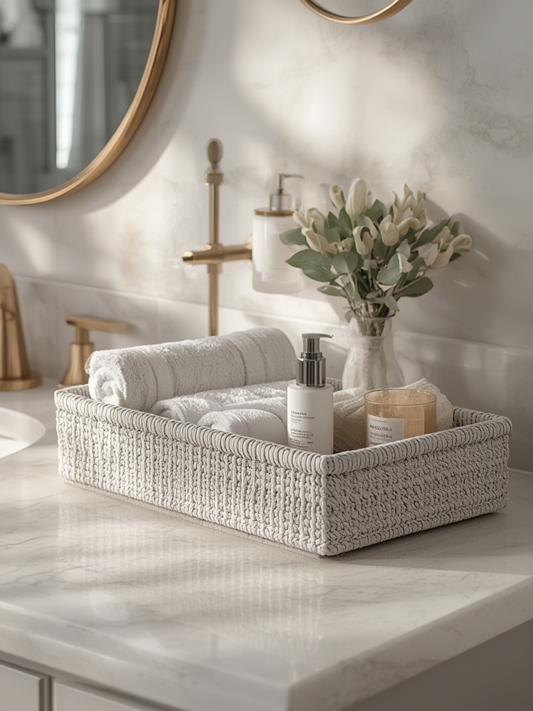 Wicker Basket: 3 Ultimate Steps For Amazing Toilet Paper Organization 2026 2 wicker basket in action