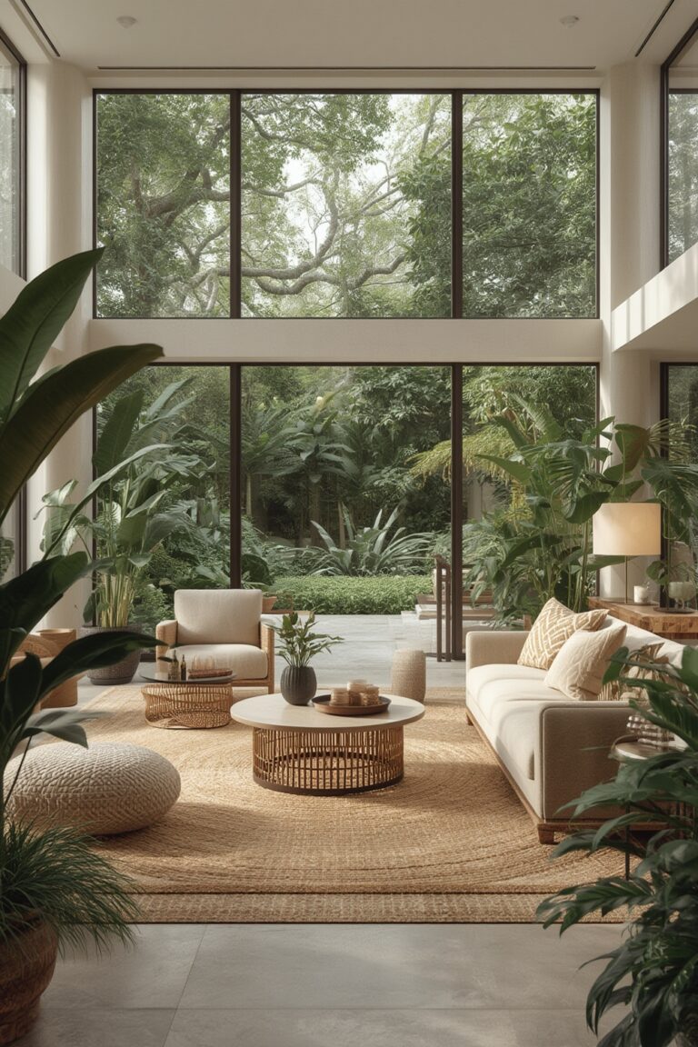 Biophilic Living Room Decor: 7 Amazing Ways to Transform Your Space (Proven Guide) 33 biophilic living room decor