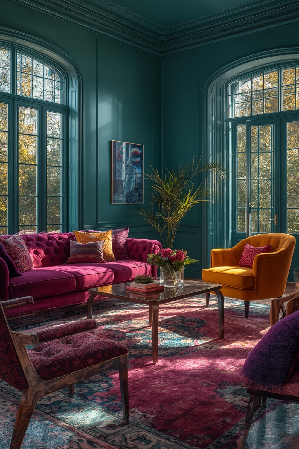Color Drenched Room: 7 Amazing Ways To Create A Cohesive Space (Proven Guide) 2 color drenched room - Illustration 1