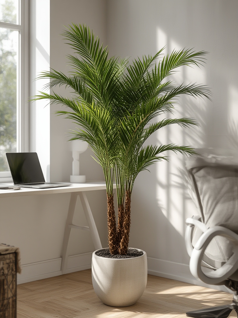 artificial palm in action