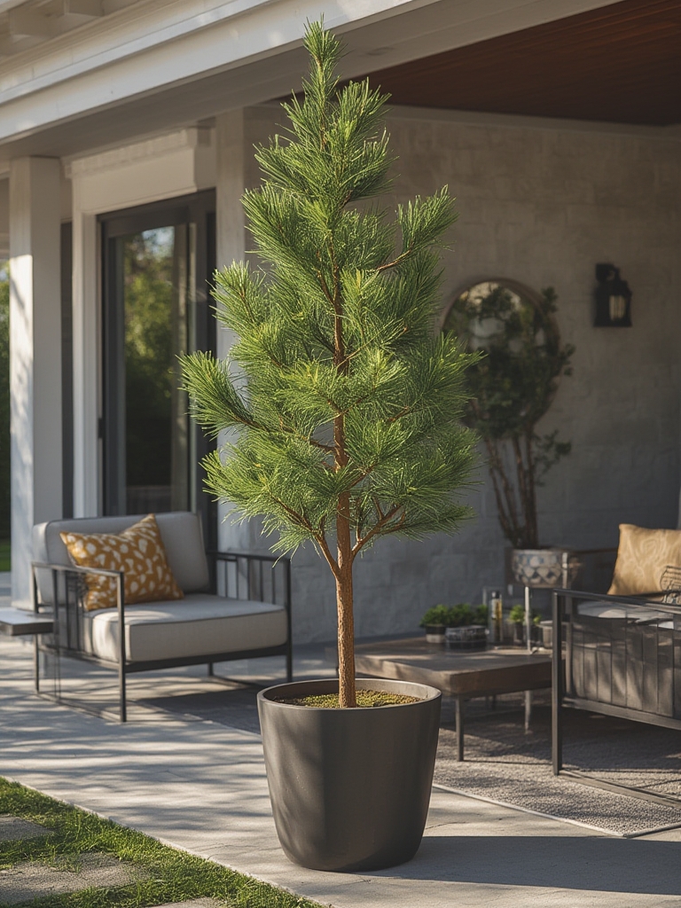 artificial cedar in action