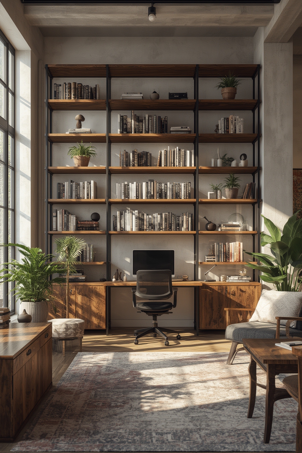 Industrial Bookshelf: 7 Ultimate Steps For An Amazing Home Office In 2026 1 industrial bookshelf product view