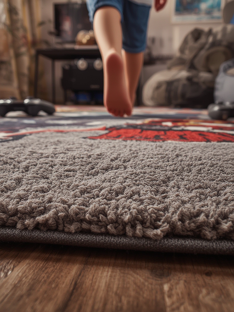 sonic rug in action