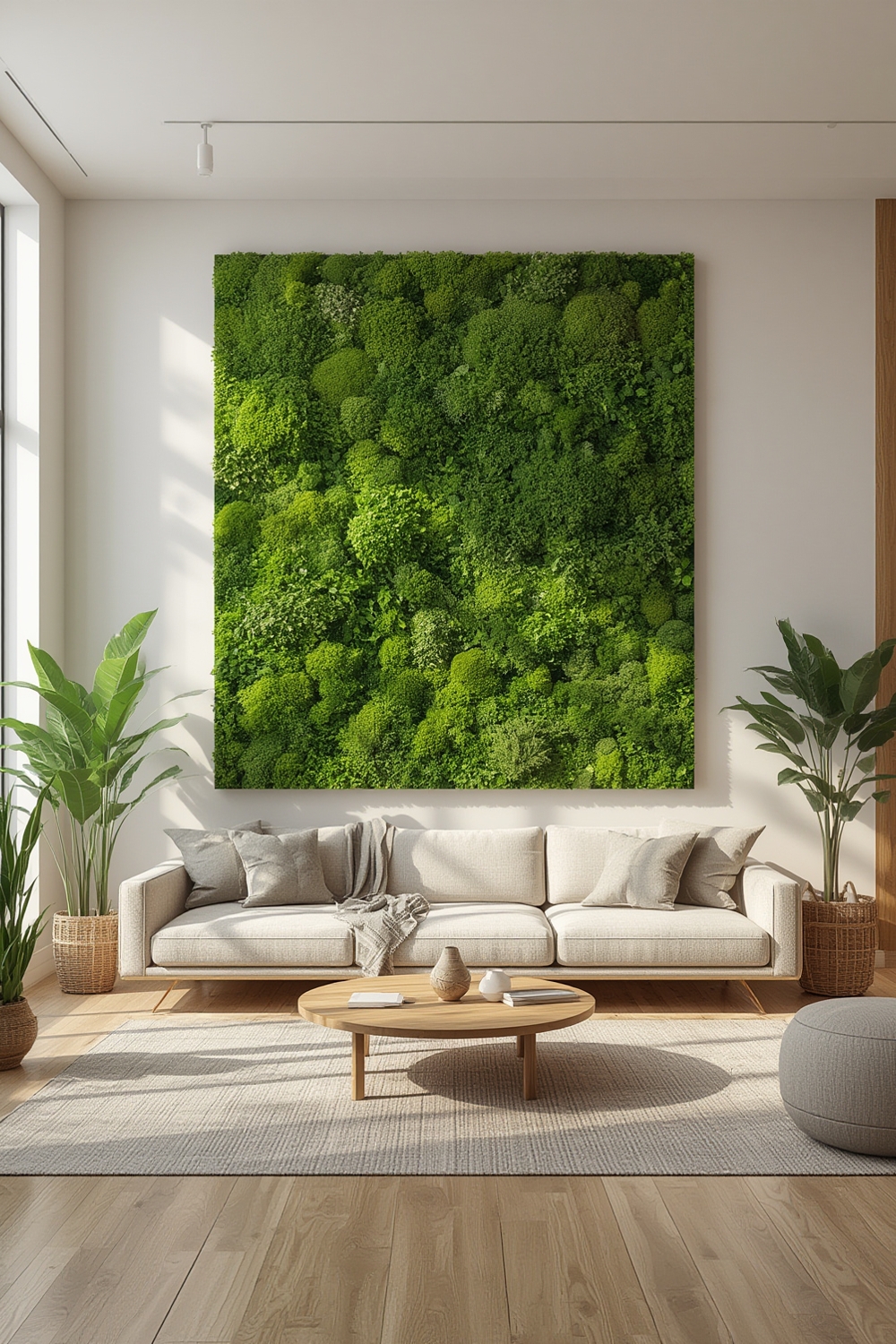 moss wall art decor