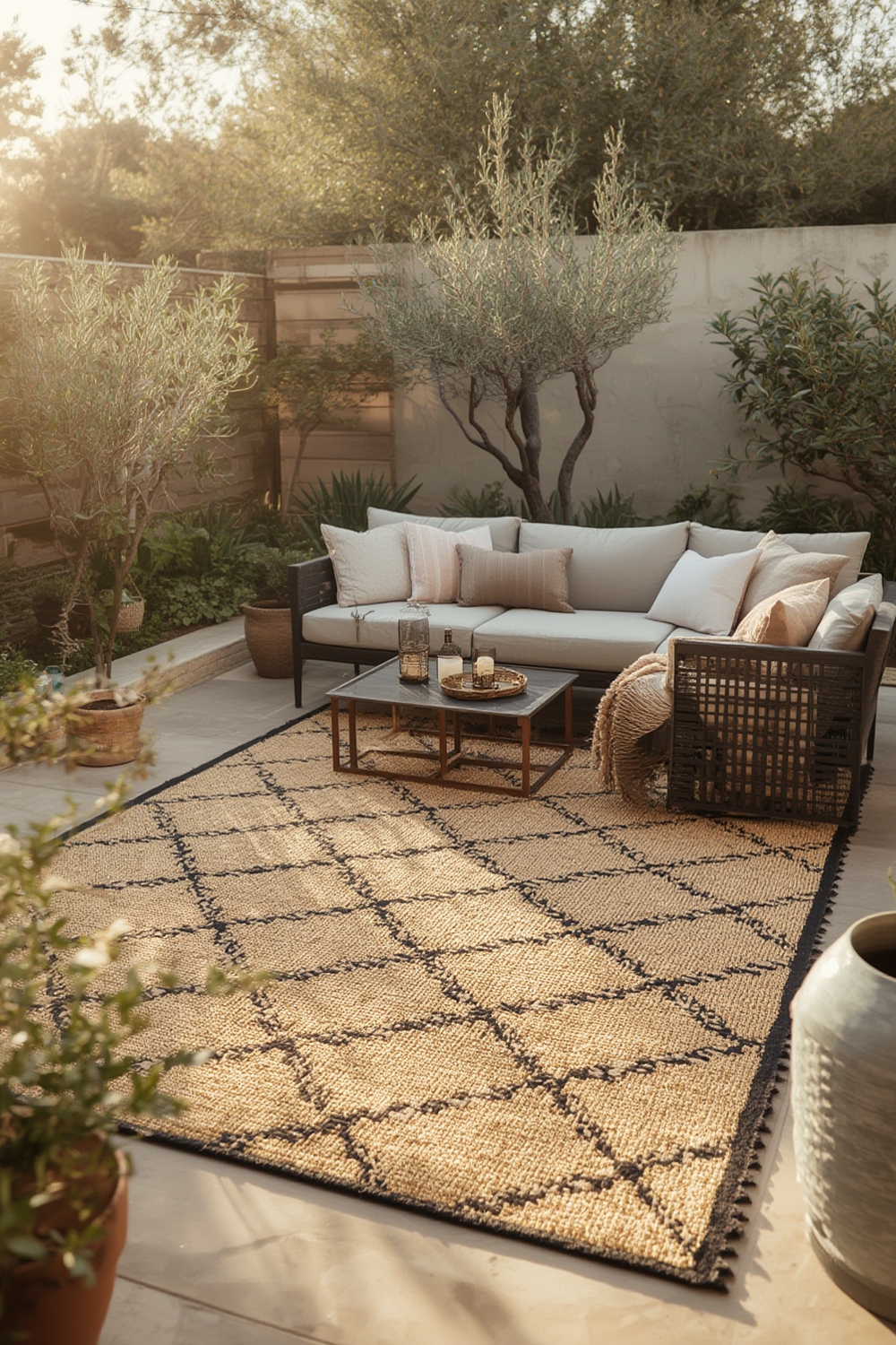 outdoor rug product view