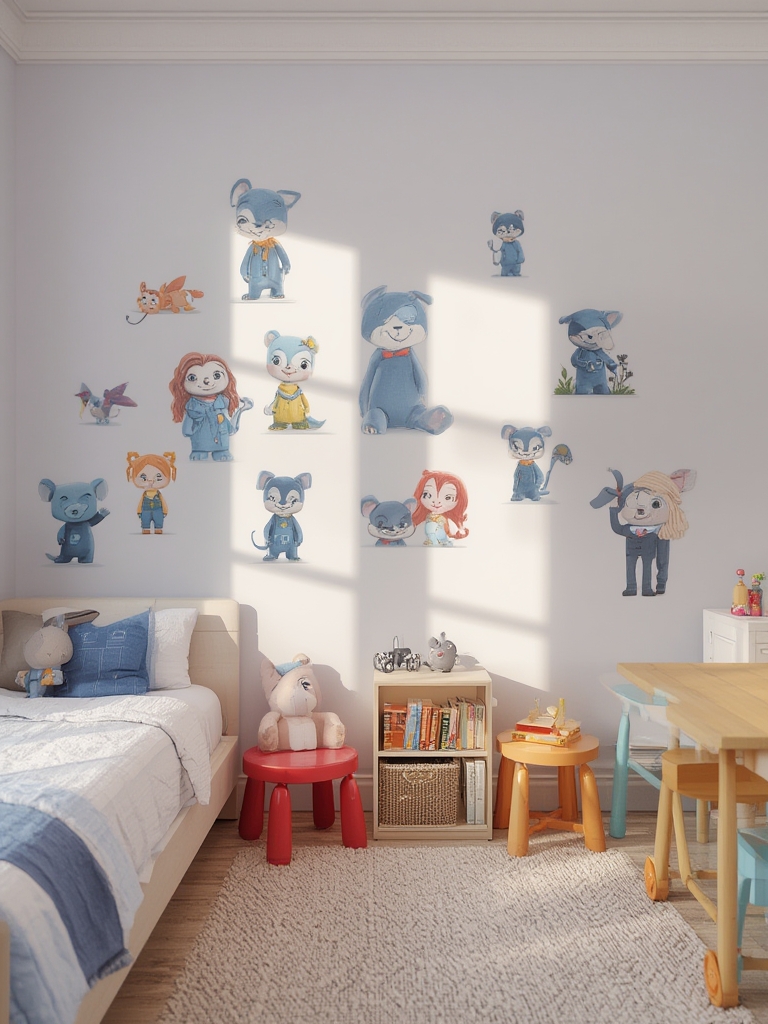 Bluey Decals: 10 Ultimate Steps For An Amazing Room Makeover 2026 2 Bluey decals in action