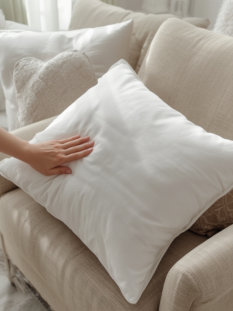 pillow inserts in action