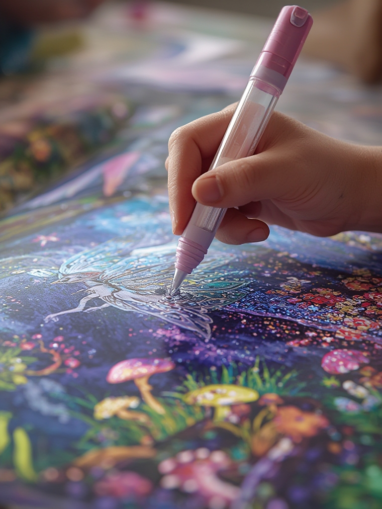 Water Coloring: 7 Ultimate Steps For Amazing Made By Me Aqua Art-Fairy Results 2 water coloring in action