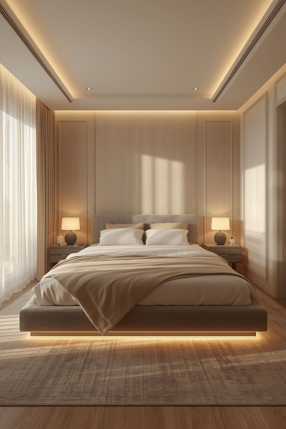 wellness bedroom lighting